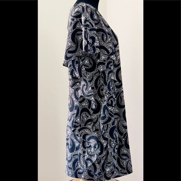 MICHAEL KORS NWOT 100% Silk Black Ruffle Dress - Picture 3 of 8